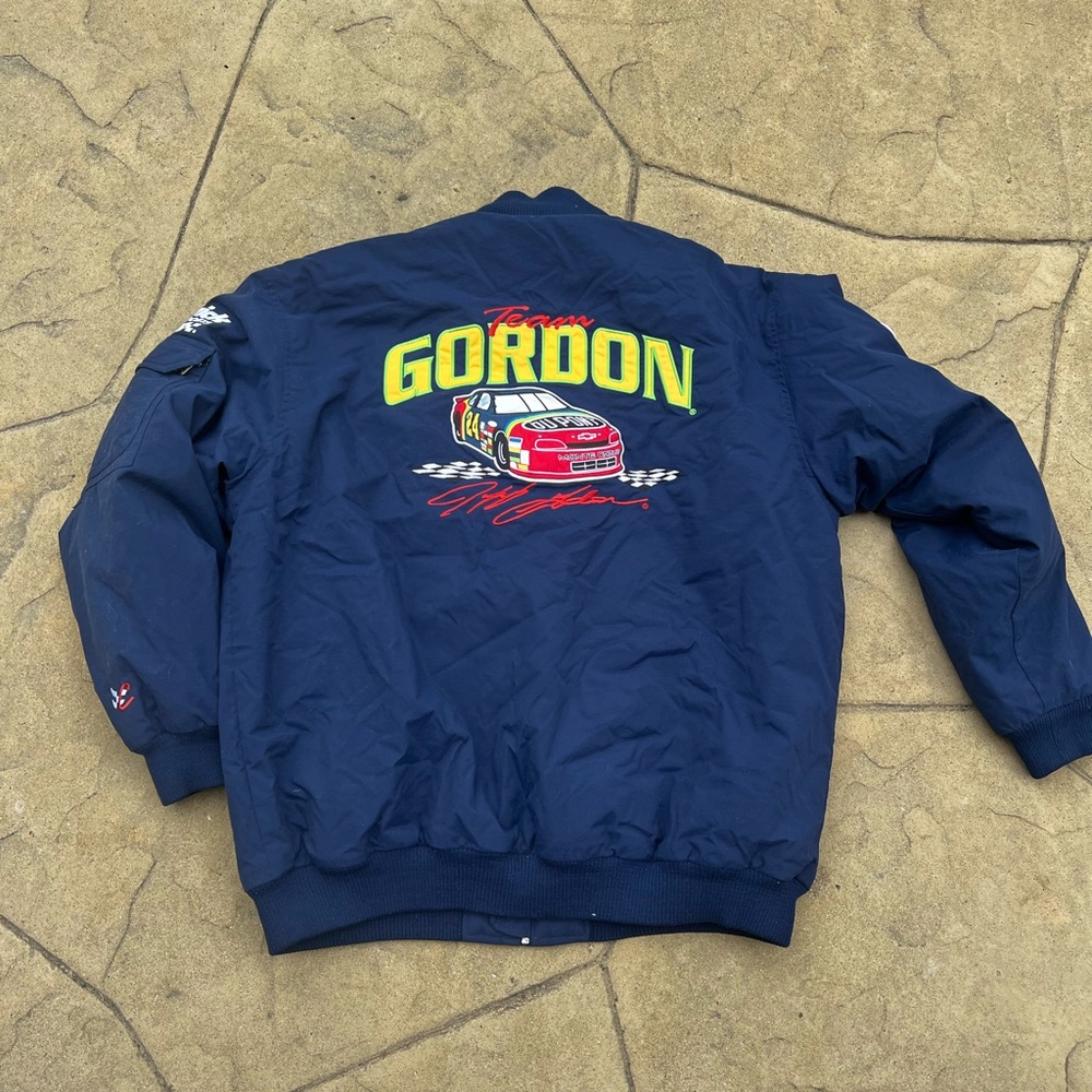 Jeff Gordon Nascar Zip Up Jacket